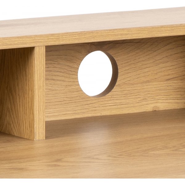 Bureau Reece | bureau d'ordinateur - Chne/noir (100 cm)