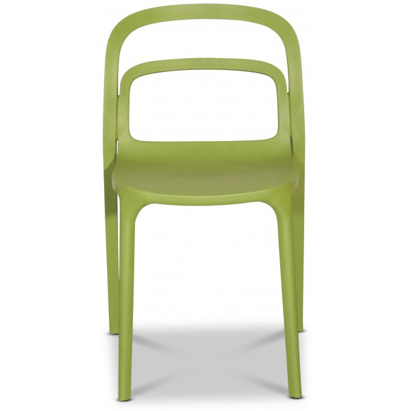 Nordan stapelbar matstol i plast - Grn