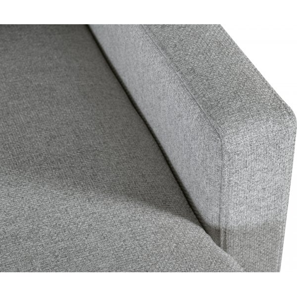Soffa med förvaring grå 214 cm bred Soffa med förvaring grå 214 cm bred