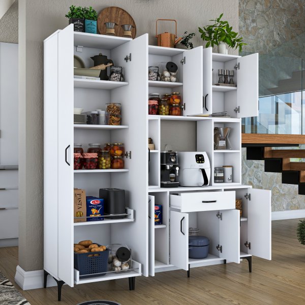 Armoire Jericho 146 - Blanc Armoire Jericho 146 - Blanc