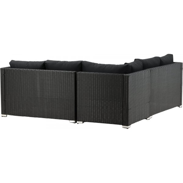 Kuba hörnsoffgrupp - Svart Kuba hörnsoffgrupp - Svart