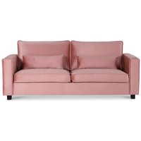 Adore Loungesoffa 3-sits soffa - Dusty pink (Sammet) Adore Loungesoffa 3-sits soffa - Dusty pink (Sammet)