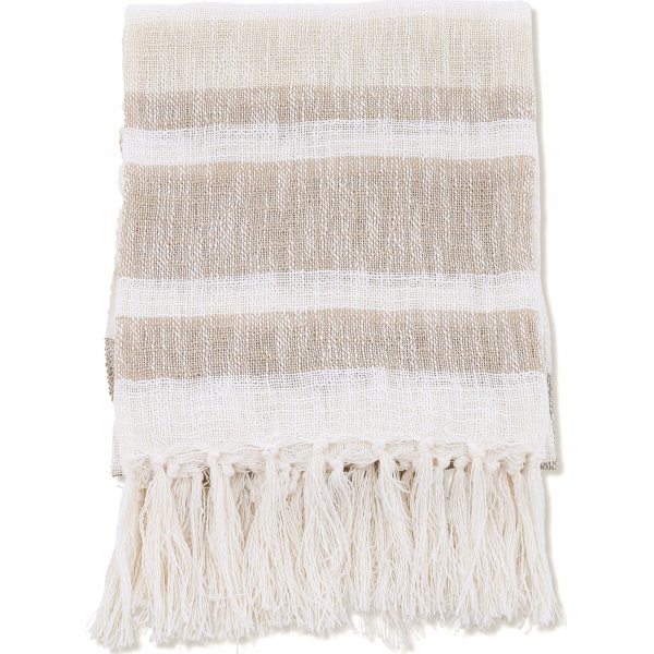 Bondi pld 130x170 cm - Beige/brun/vit
