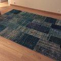 Äkta Patchwork matta Persia - Turkos Äkta Patchwork matta Persia - Turkos