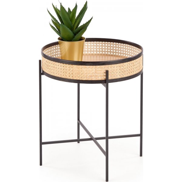 Sulawe salontafel Ø50 cm - Zwart Sulawe salontafel Ø50 cm - Zwart