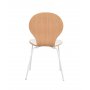 Bailey stol - Vit-laminat/ek