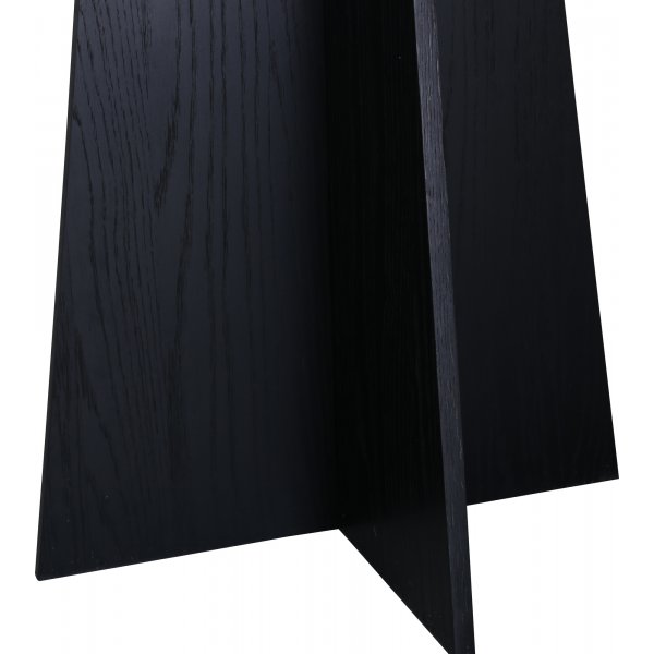 Bootcut eettafel 110 cm - Zwart
