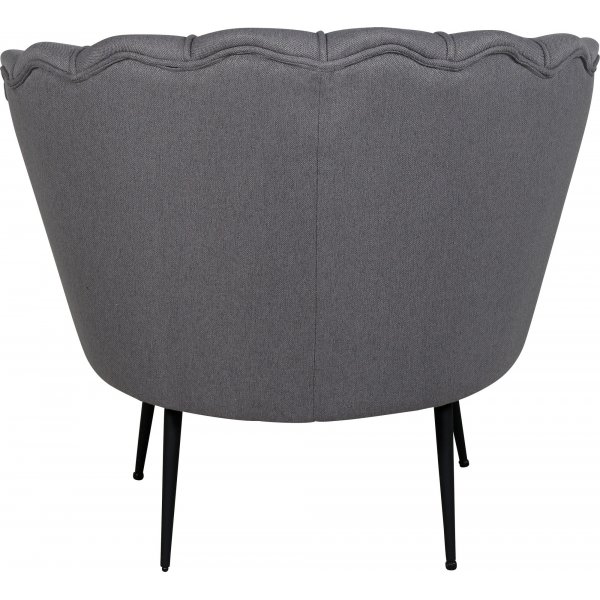 Ballini fauteuil - Grijze stof + Vlekverwijderaar voor meubels Ballini fauteuil - Grijze stof + Vlekverwijderaar voor meubels