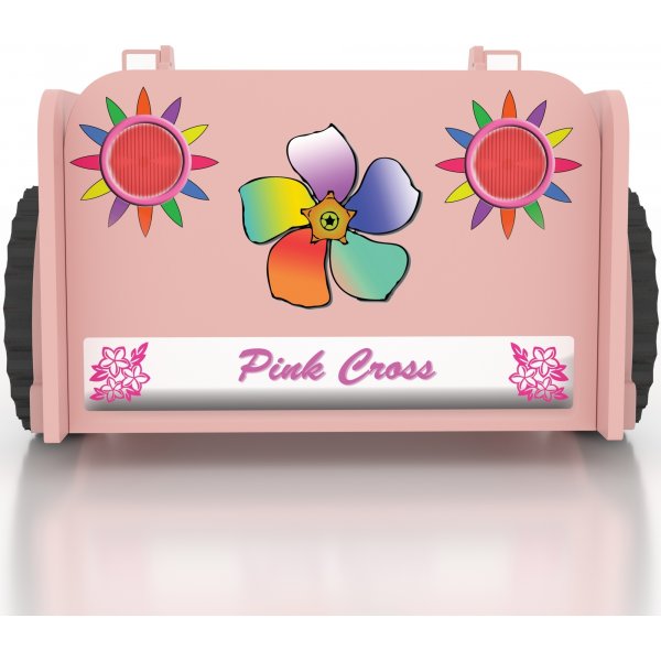 Jeep Marta rosa - 90 x 190 cm