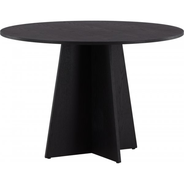 Bootcut eettafel 110 cm - Zwart