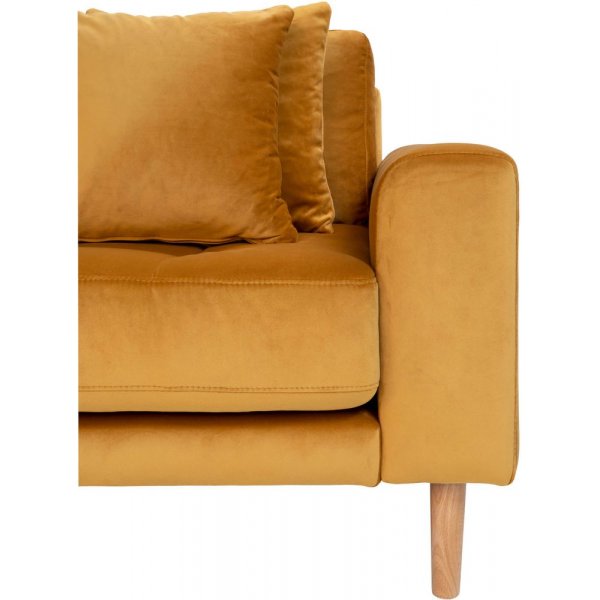 Canapé divan Lido gauche - Jaune Canapé divan Lido gauche - Jaune