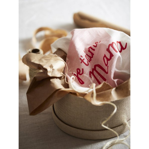 Torchon Mama 50 x 70 cm - Rose Torchon Mama 50 x 70 cm - Rose