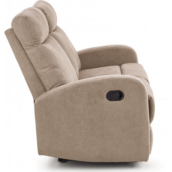 Canap inclinable 2 places Anslo - Beige