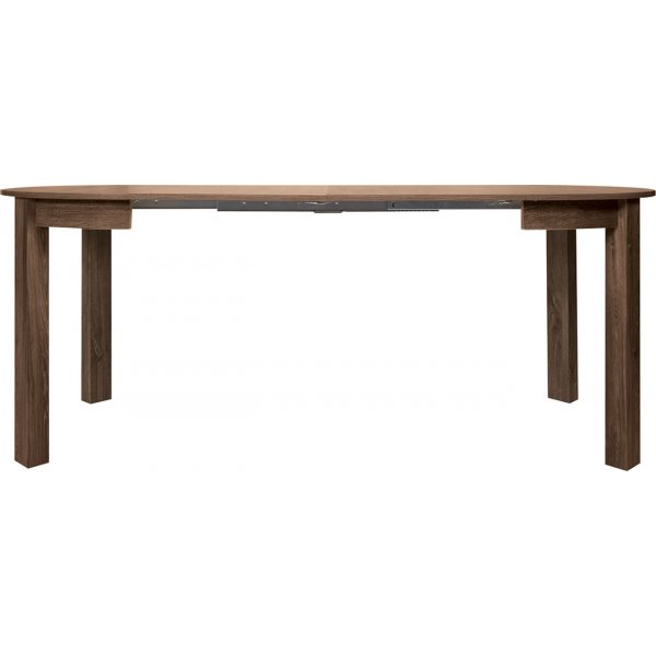 Table  manger extensible Bernardin 95-195 x 95 cm - Chne fonc