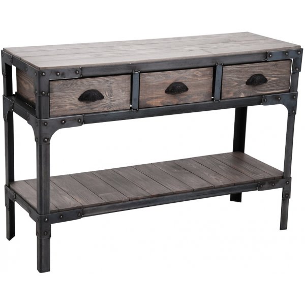 Factory Sideboard vintage - Gr/metall