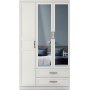 Henna kledingkast 105 x 50 x 210 cm - Wit