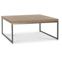 Mette soffbord kvadratiskt 90 - Ek Mette soffbord kvadratiskt 90 - Ek