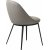 Chaise de salle  manger Billy en PU gris clair