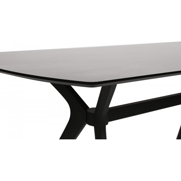 Table à manger Ares 180 x 80 cm - Noir Table à manger Ares 180 x 80 cm - Noir