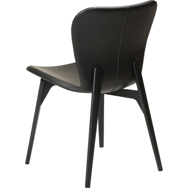 Chaise de salle à manger Paragon - PU noir Chaise de salle à manger Paragon - PU noir