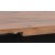 Polo matbord 110-170 x 75 cm - Valnt/svart