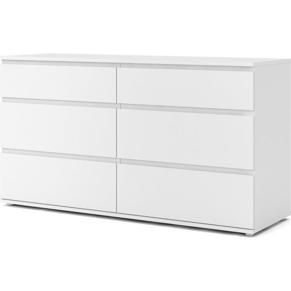 Nova ladekast met 6 lades - Wit Nova ladekast met 6 lades - Wit