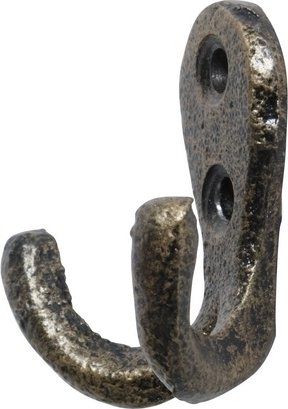 Gjutjrn kldkrok 5 x 4,5 cm - Guld