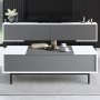 Force soffbord - Antracit/vit/svart