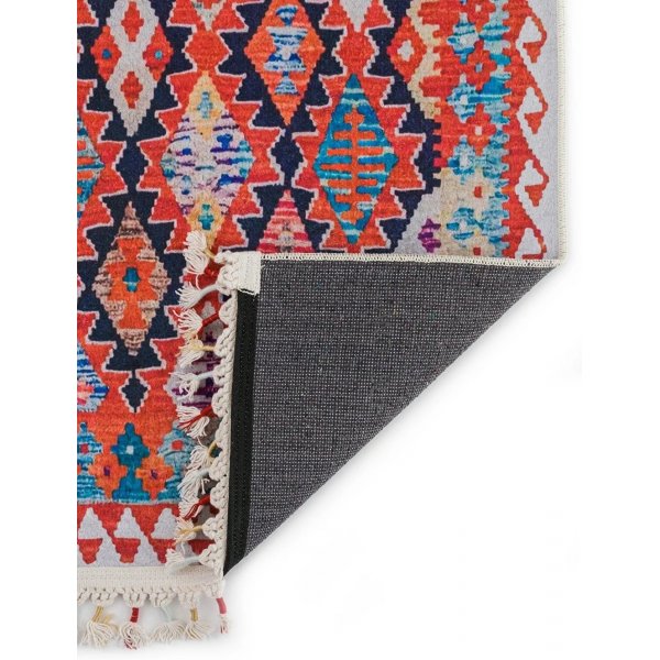 Etnik matta 150 x 80 cm - Flerfärgad Etnik matta 150 x 80 cm - Flerfärgad