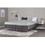 Vansbro sng 180 x 200 cm Fast - Mrkgr sammet
