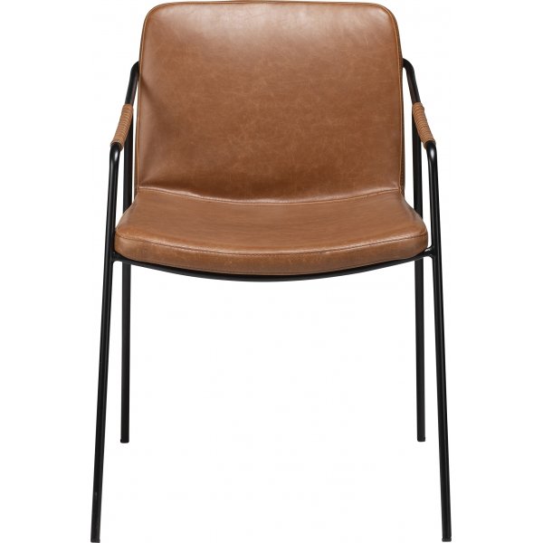 Fauteuil Boto - PU marron clair Fauteuil Boto - PU marron clair