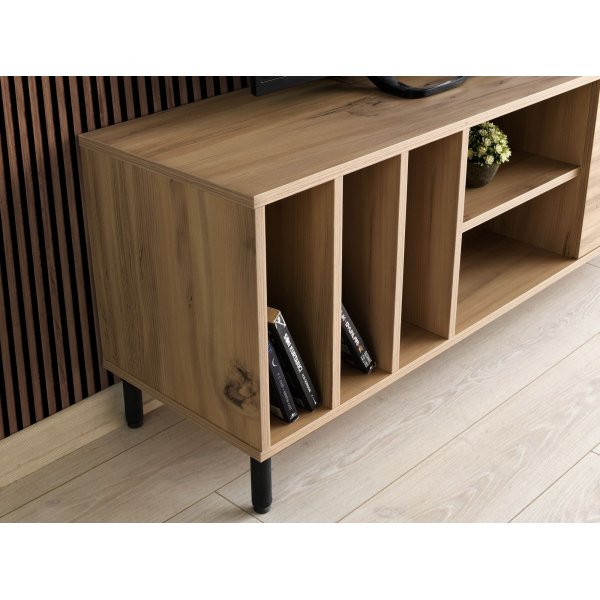 Banc multimédia Bodega - Chêne Banc multimédia Bodega - Chêne