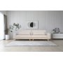Soffa 4-sits 280 cm beige manchester