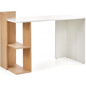 Oluf bureau 122x57 cm - Eiken/wit