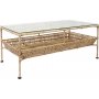 Galice soffbord rotting 100 x 55 cm - Natur/metall