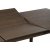 Table  manger Adrian 140-210 x 95 cm - Marron