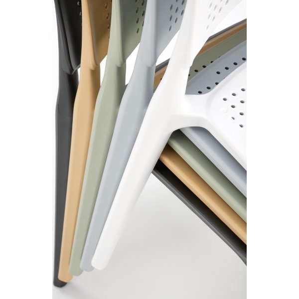Cadeira stapelbar matstol 514 - Vit Cadeira stapelbar matstol 514 - Vit