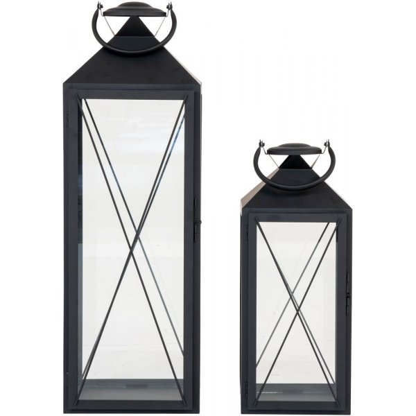 Lanterne Casa - Noir - 2 pcs Lanterne Casa - Noir - 2 pcs