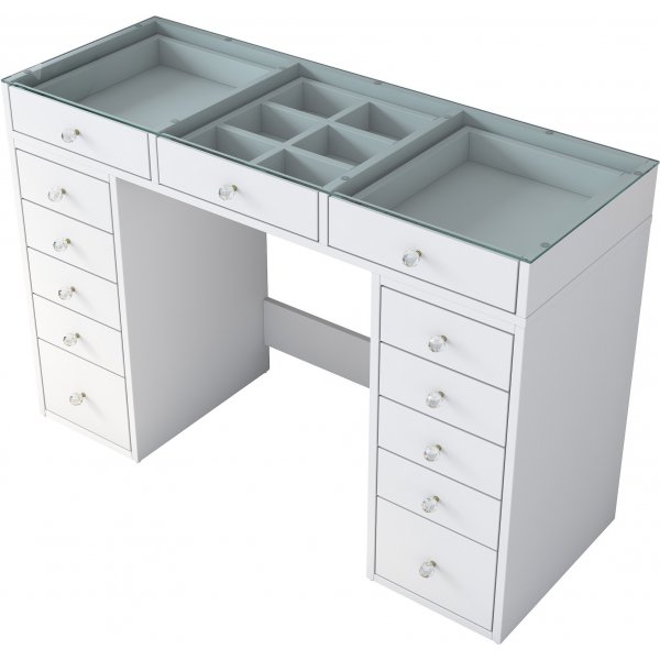 Bijou kaptafel 5 - 120 x 44,5 cm - Wit Bijou kaptafel 5 - 120 x 44,5 cm - Wit