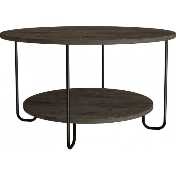 Corro soffbord 80 x 80 cm - Mörkbrun Corro soffbord 80 x 80 cm - Mörkbrun