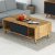 Table basse Birno 90 x 45 cm - Pin/anthracite