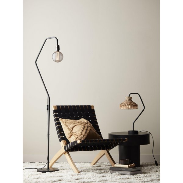 Lampe de table Loft - Noir - 49 cm