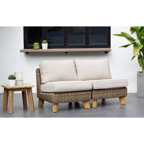 Bahamas lounge groep 1 - Beige/teak