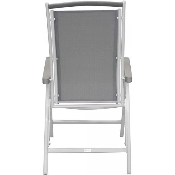 Ebbarp position chair aluminium blanc - Gris/Blanc + Nettoyage textile pour meubles Ebbarp position chair aluminium blanc - Gris/Blanc + Nettoyage textile pour meubles