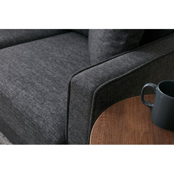 Eca fauteuil - Antraciet + Textielreiniging voor meubels Eca fauteuil - Antraciet + Textielreiniging voor meubels
