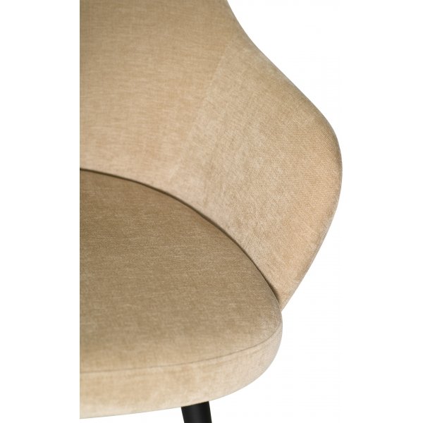 Derek matstol - Beige/svart Derek matstol - Beige/svart