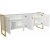 Verloren dressoir - Wit/goud