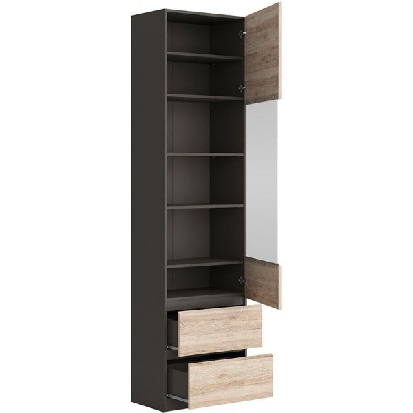 Christos skåp - Ek/grå Christos skåp - Ek/grå