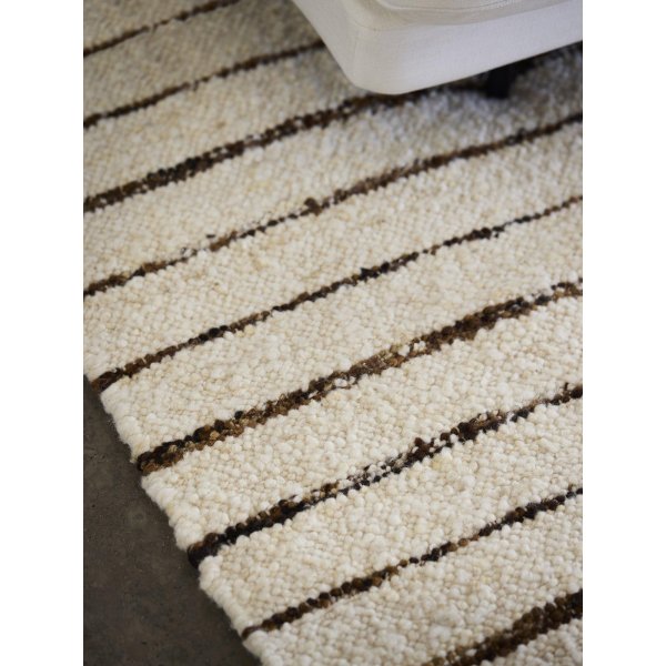 Tapis en laine Dani - Marron moyen Tapis en laine Dani - Marron moyen