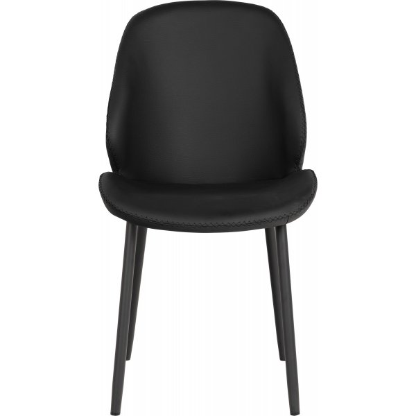 Monte Carlo matstol Svart PU